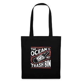 Anti-littering No Environmental Waste Recycle - Tote Bag - black - Front
