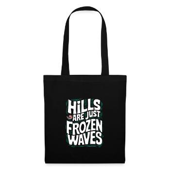 Sledding Snow Sled Winter Sport Winter Outdoor - Tote Bag - black - Front