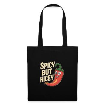 Amateurs de cuisine épicée, Chili Peppers Chef - Sac en tissu - noir - Devant