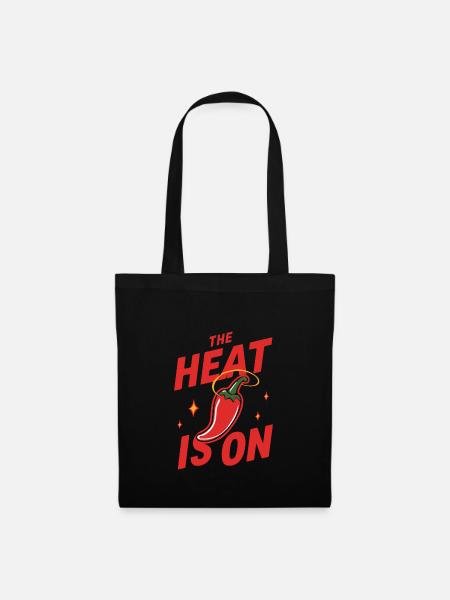 Lovers of spicy food, Chili Peppers Chef - Tote Bag - black