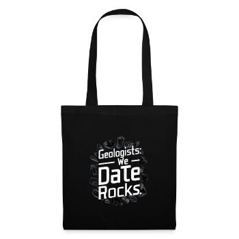 Geology Stone Hunt Agate Hunter Stone Collecting - Tote Bag - black - Front