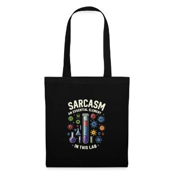 Microbiologiste Microbiologie Laboratoire Biologie des staphylocoques - Sac en tissu - noir - Devant