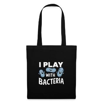 Microbiologiste Microbiologie Laboratoire Biologie des staphylocoques - Sac en tissu - noir - Devant