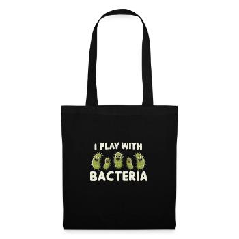Microbiologiste Microbiologie Laboratoire Biologie des staphylocoques - Sac en tissu - noir - Devant