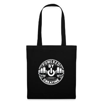 Musculation, Powerlifting, Haltération, Fitness - Sac en tissu - noir - Devant
