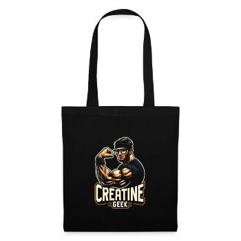 Musculation, Powerlifting, Haltération, Fitness - Sac en tissu - noir - Devant