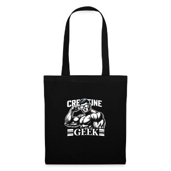Musculation, Powerlifting, Haltération, Fitness - Sac en tissu - noir - Devant