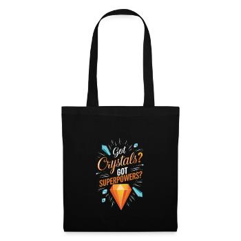 Crystal Healing Crytal Crystals and Stones - Tote Bag - black - Front