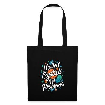 Crystal Healing Crytal Crystals and Stones - Tote Bag - black - Front