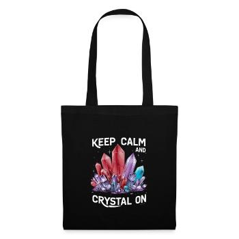 Crystal Healing Crytal Crystals and Stones - Tote Bag - black - Front