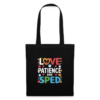 Sonderpädagogik-lehrer "sped Teacher Inclusion" - Tote Bag - black - Front
