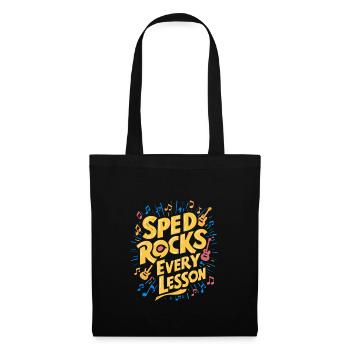 Sonderpädagogik-lehrer "sped Teacher Inclusion" - Tote Bag - black - Front