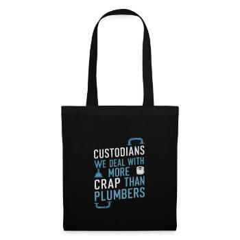 School administrators School staff Caretakers - Tote Bag - black - Front