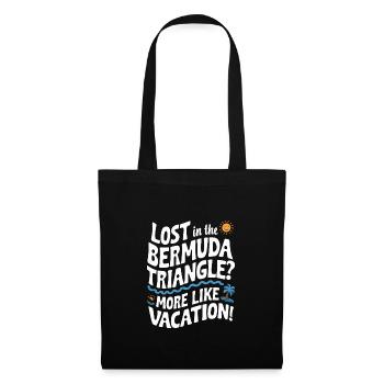 Mysterious disappearances in the Bermuda Triangle - Tote Bag - black - Front