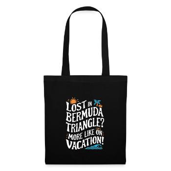 Mysterious disappearances in the Bermuda Triangle - Tote Bag - black - Front