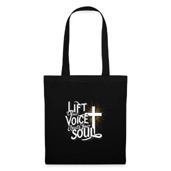 Prayer Songs Jesus Christ Religious Music - Tote Bag - black - Front