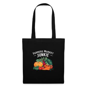 Farmers Market Farmer Agriculture Farming Food - Tote Bag - black - Front
