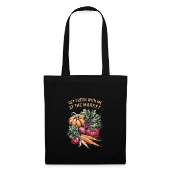 Farmers Market Farmer Agriculture Farming Food - Tote Bag - black - Front