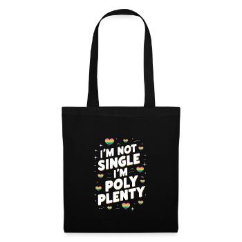 Communauté polyamoureuse Parentalité polyamoureuse - Sac en tissu - noir - Devant
