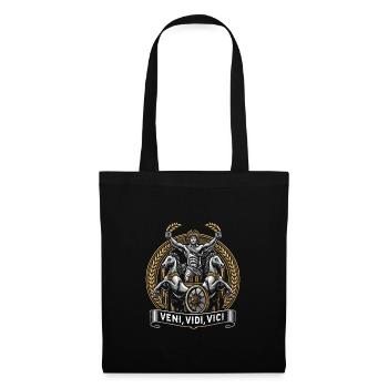 Jules César Histoire romaine Empire romain - Sac en tissu - noir - Devant