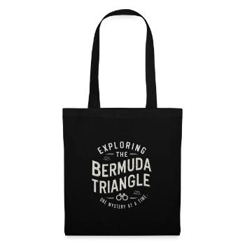 Disparitions mystérieuses dans le triangle des Bermudes - Sac en tissu - noir - Devant