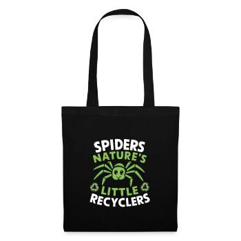 Pet Spider, Tarantula, Spider Lover - Tote Bag - black - Front