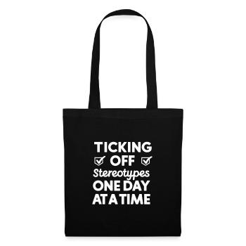 Tourette's Syndrome Awareness Neurodiverse - Tote Bag - black - Front