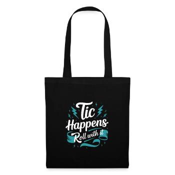 Tourette's Syndrome Awareness Neurodiverse - Tote Bag - black - Front
