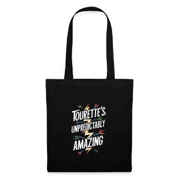 Tourette's Syndrome Awareness Neurodiverse - Tote Bag - black - Front