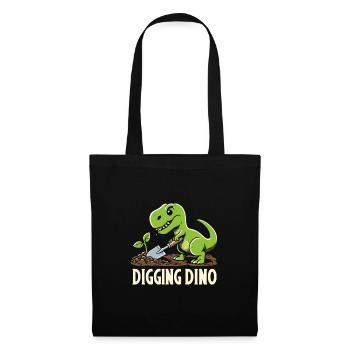Bonsai Master T-Rex Dinosaur Gardening for - Tote Bag - black - Front