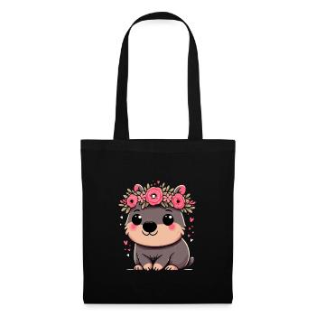 Se sentir Wombat-Tastic aujourd’hui - Wombat drôle - Sac en tissu - noir - Devant