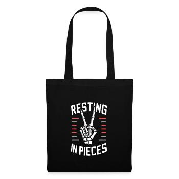 Renouveau de l’emo et mode alternative pour les enfants de la scène - Sac en tissu - noir - Devant