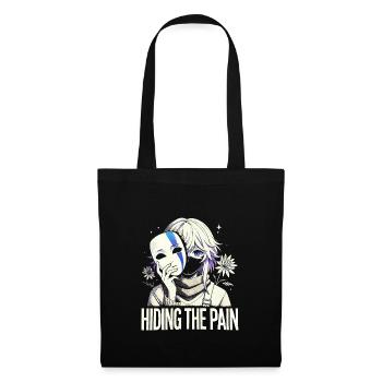Art de l’anime et esthétique gothique pour la mode alternative - Sac en tissu - noir - Devant