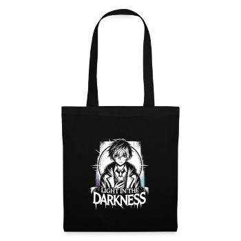 Art de l’anime et esthétique gothique pour la mode alternative - Sac en tissu - noir - Devant