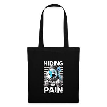 Art de l’anime et esthétique gothique pour la mode alternative - Sac en tissu - noir - Devant
