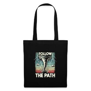 Experience the fascinating world of tornado hunting - Tote Bag - black - Front