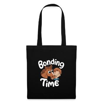 Funny horse motifs for horse lovers and - Tote Bag - black - Front