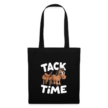 Funny horse motifs for horse lovers and - Tote Bag - black - Front