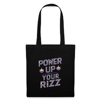 Rizzler Culture Gaming Life Rizzler Quotes - Stoffbeutel - Schwarz - Vorne