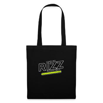 Rizzler Culture Gaming Life Rizzler Quotes - Stoffbeutel - Schwarz - Vorne