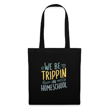 Homeschool Mom Dad Family Life Community Journey - Tote Bag - black - Front