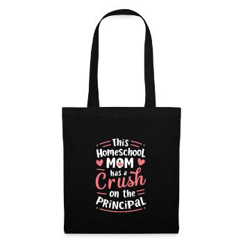 Homeschool Mom Dad Family Life Community Journey - Tote Bag - black - Front