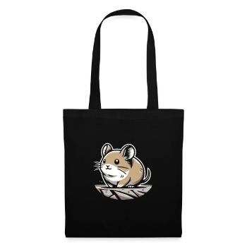 Design américain Pika Lover pour Pika - Sac en tissu - noir - Devant