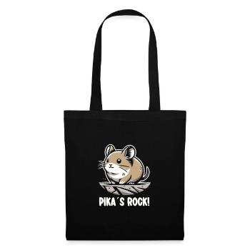 Design américain Pika Lover pour Pika - Sac en tissu - noir - Devant