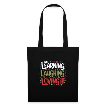 Homeschool Mom Dad Family Life Community Journey - Tote Bag - black - Front