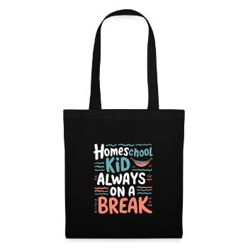 Homeschool Mom Dad Family Life Community Journey - Tote Bag - black - Front