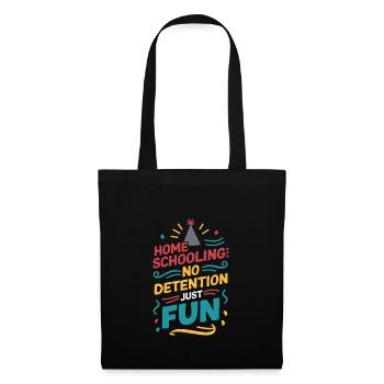 Homeschool Mom Dad Family Life Community Journey - Tote Bag - black - Front