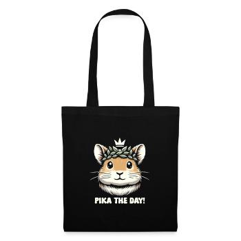 Design américain Pika Lover pour Pika - Sac en tissu - noir - Devant