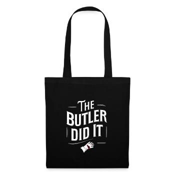 Meurtre Mystère Tenue De Dîner, Fête, Scène De Crime - Sac en tissu - noir - Devant