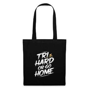 Triathlon Swim Bike Run Triathlete Sports Gift - Tote Bag - black - Front